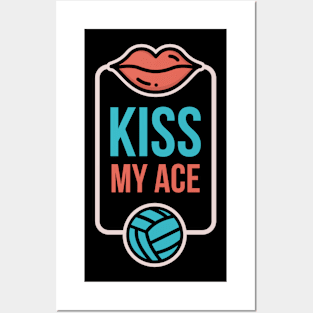 For the Love of Volleyball Funny Sports Posters and Art